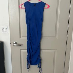 Shein Womens Bodycon Rushed Dress